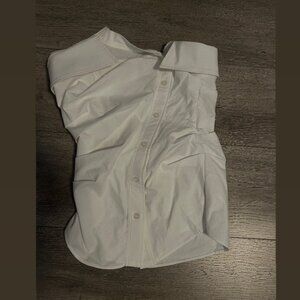 ZARA White Tube Top Size XS (Tags Attached)